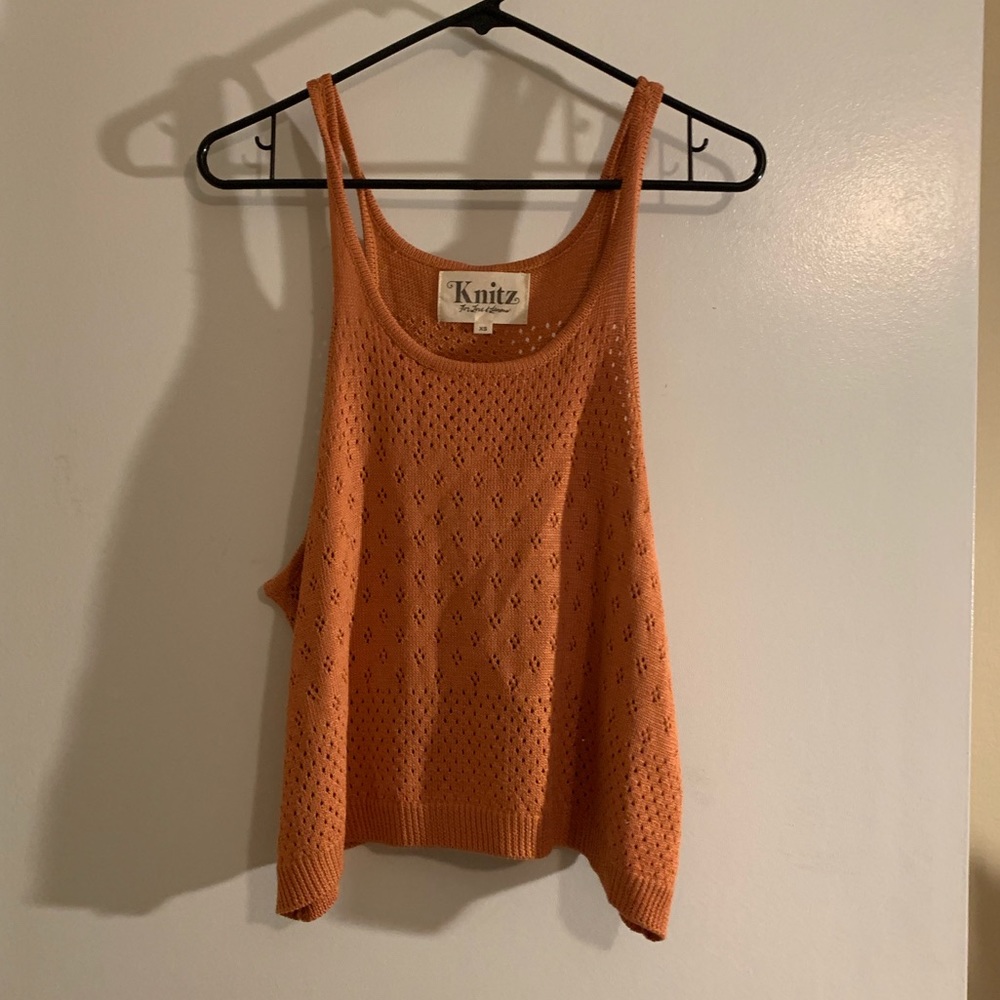 Nwots For love and lemons knits tank top xs